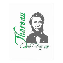 Thoreau Earth Day 2010 Postcards