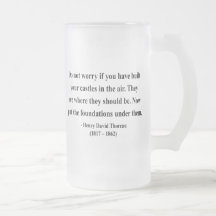 Thoreau Quote 2a Coffee Mug