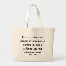 Thoreau Quote 5a Canvas Bag