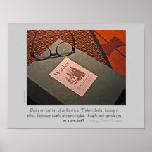 Thoreau quote poster