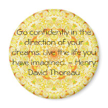 Thoreau Quotre Magnet