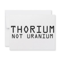 Thorium Not Uranium Personalized Invitation