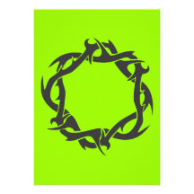 thorn_tattoo_vector custom invitation