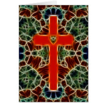 Thorns of Love Cross Card