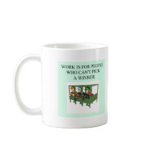 thorough bred horse racing design mugs