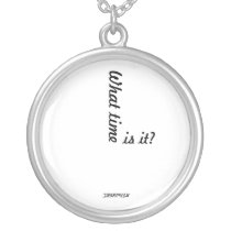 THOROUGH Clock necklac Pendant