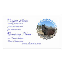 Thoroughbred Horse Business Cards