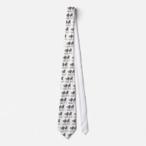 Thoroughbred Horse Racing - The Stretch Custom Tie