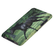 Thoroughbred Running Barely There iPod Cases