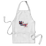 Thoroughbred Texan Cyclist Barbecue Apron