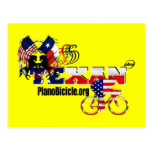 Thoroughbred Texan Cyclist Postcards