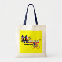 Thoroughbred Texan Cyclist Tote Bag