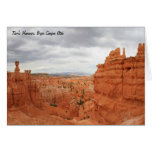Thor's Hammer Bryce Canyon Utah, united States Card