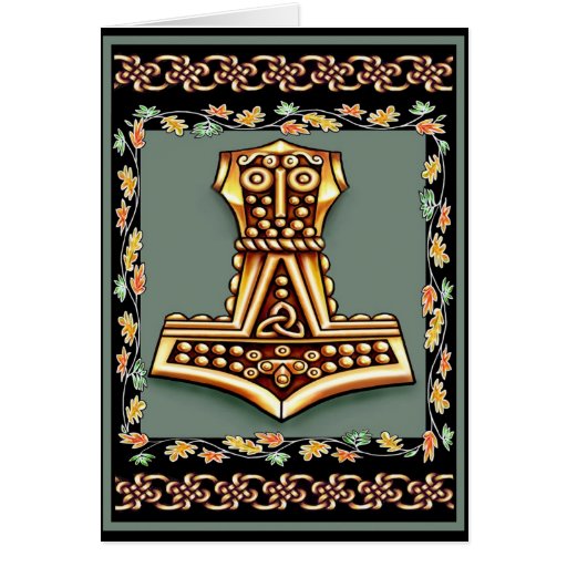 thors hammer card