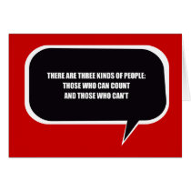 THOSE WHO CAN COUNT