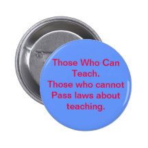 Those who can teach pin