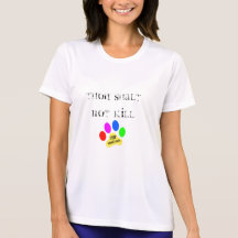 Thou Shalt Not Kill Stop Animal Cruelty Shirt