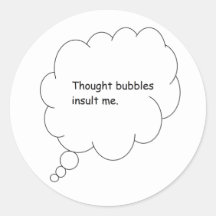 thought bubble stickers