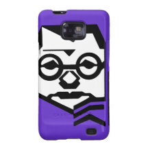 Thoughtful Man With Glasses Samsung Galaxy S2 Cases