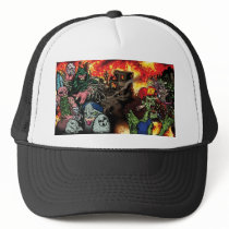 Thrashing Like A Maniac - Trucker Cap with art Trucker Hat