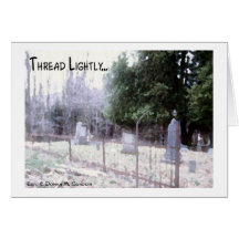 Thread Lightly Greeting Cards
