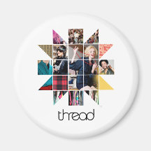 ThreadShow Star Bust Refrigerator Magnets