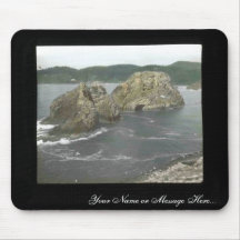 Three Arch Rocks Mouse Pads