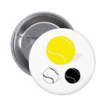 Three Balls Button Badge