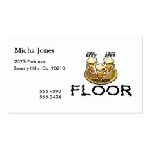 Three Beer Floor Business Card