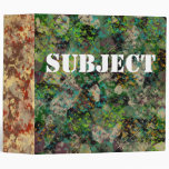 Three Camo Binder