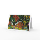 Three Cats - Franz Marc Greeting Card