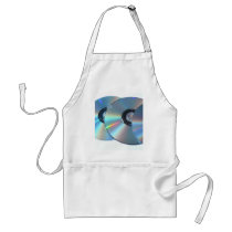 Three Cds On A Paper Apron