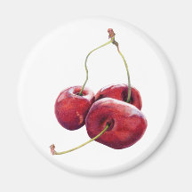 Three Cherries Magnet