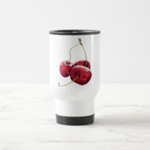 Three Cherries Travel Mug