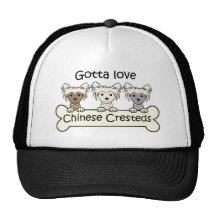 Three Chinese Cresteds Trucker Hat