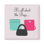 Three Classy Handbags with Saying