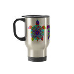 Three Colourful Turtles Travel Mugs