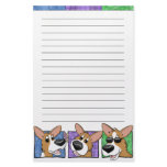 Three Corgi Boxes Stationery