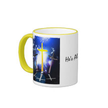 Three Crosses At Calvary Coffee Mugs