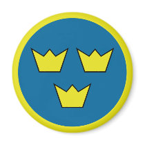 "Three Crowns" Fridge Magnets