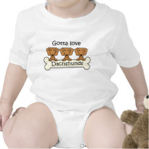 Three Dachshunds T-shirt