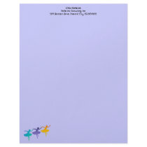 Three Dancers Letterhead