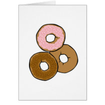 Three Delicious Doughnuts cards