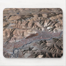 Three-dimensional view of the landscape mouse pads