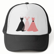Three Dresses Mesh Hats