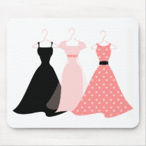 Three Dresses Mousepads
