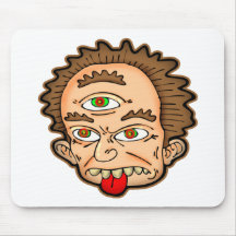 Three Eyed Monster Mousepad