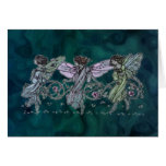 Three Fairies Dancing Greeting Card