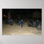 Three Fine Shovelheads Poster