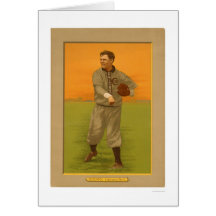 Three Finger Brown Cubs Baseball 1911 Greeting Cards